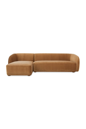   Modern European furniture - Curved Back Sectional Sofa - www.oroa.com | Oroa.com