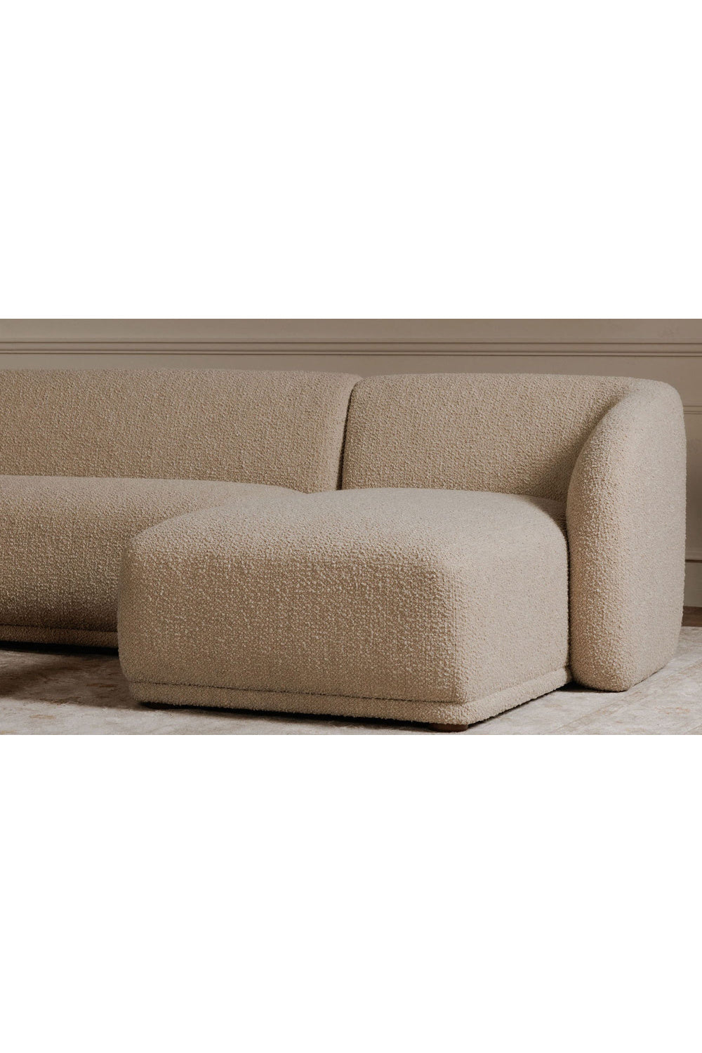   Modern European furniture - Curved Back Sectional Sofa - www.oroa.com | Oroa.com
