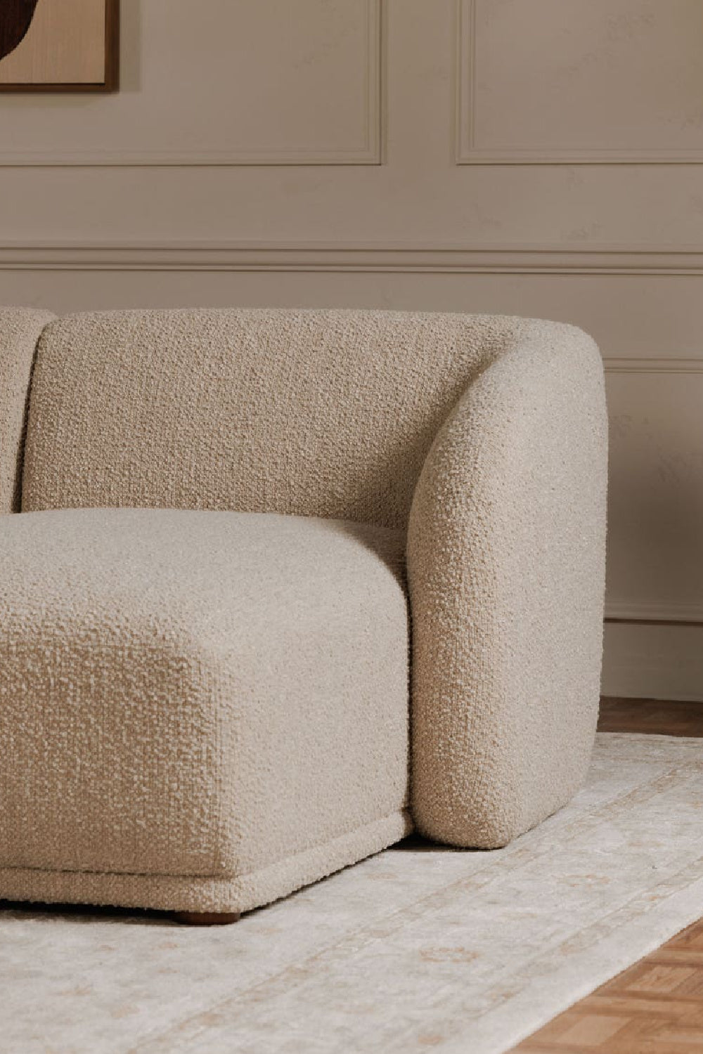   Modern European furniture - Curved Back Sectional Sofa - www.oroa.com | Oroa.com