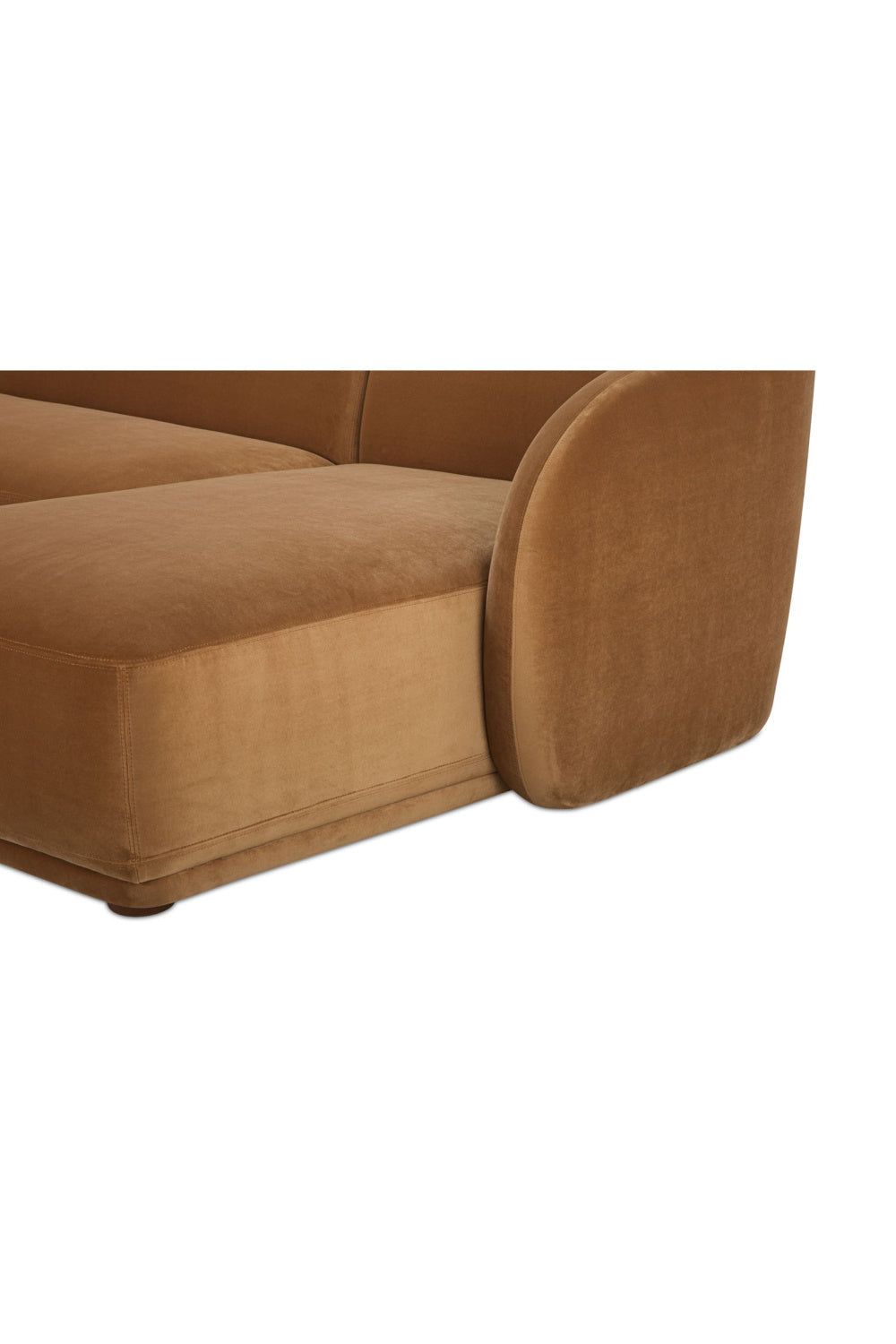   Modern European furniture - Curved Back Sectional Sofa - www.oroa.com | Oroa.com
