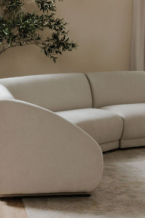   Modern European furniture - Gray Modular Lounge Chair - www.oroa.com | Oroa.com
