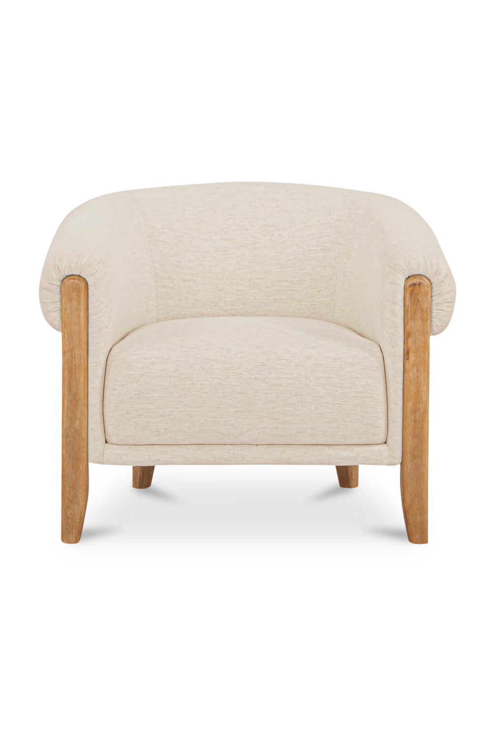   Modern European furniture - White Tub-Style Accent Chair - www.oroa.com | Oroa.com