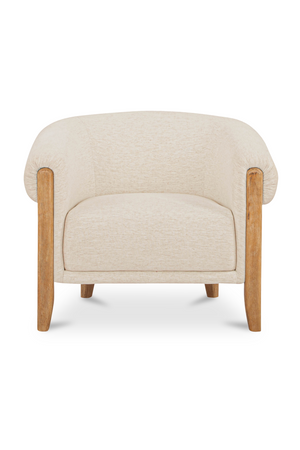   Modern European furniture - White Tub-Style Accent Chair - www.oroa.com | Oroa.com