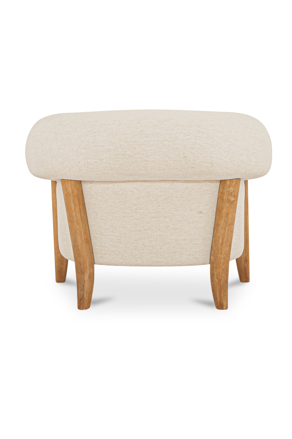   Modern European furniture - White Tub-Style Accent Chair - www.oroa.com | Oroa.com