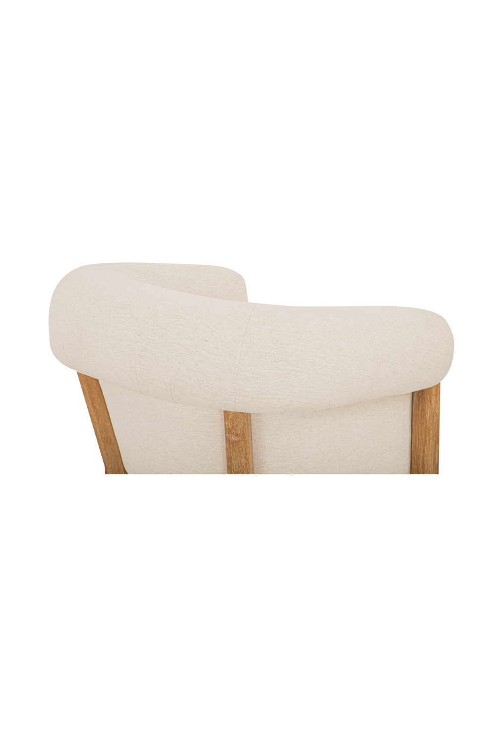   Modern European furniture - White Tub-Style Accent Chair - www.oroa.com | Oroa.com