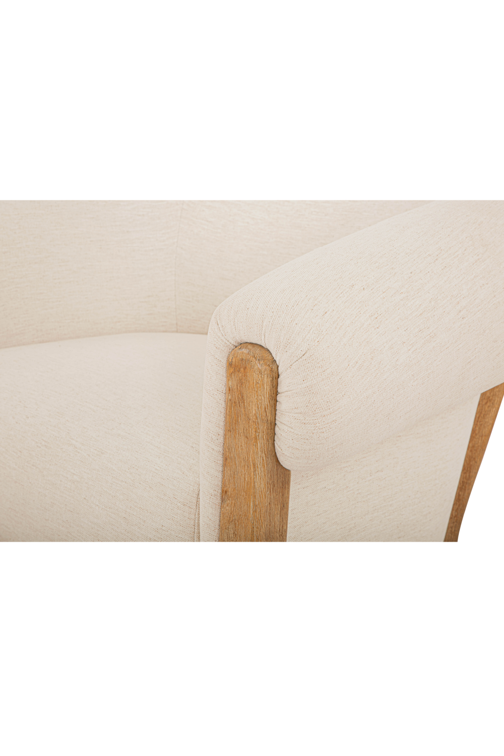   Modern European furniture - White Tub-Style Accent Chair - www.oroa.com | Oroa.com