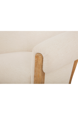   Modern European furniture - White Tub-Style Accent Chair - www.oroa.com | Oroa.com