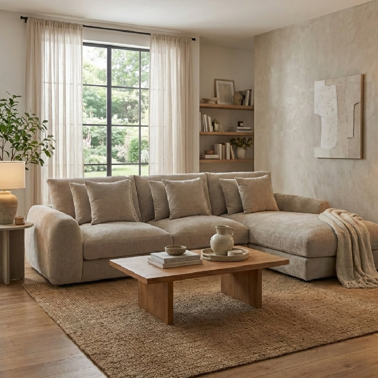   Modern European furniture - L-Shaped Sectional Sofa - www.oroa.com | Oroa.com