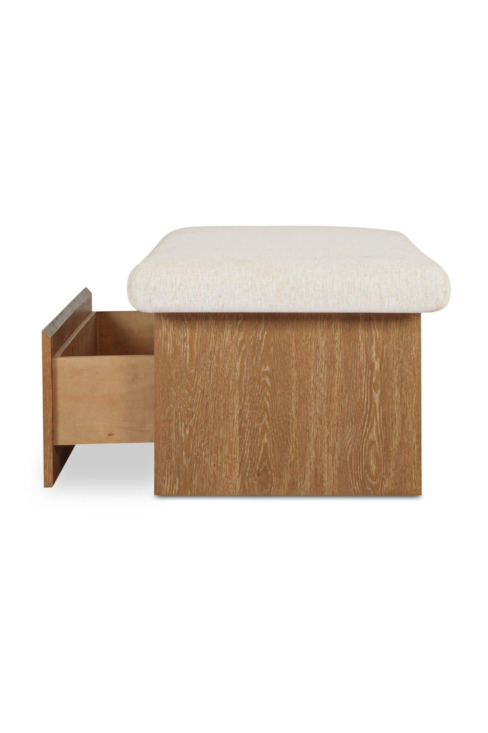   Modern European furniture - Chenille Storage Bench - www.oroa.com | Oroa.com