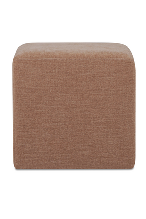   Modern European furniture - Linen Blend Square Stool - www.oroa.com | Oroa.com