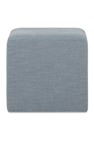   Modern European furniture - Linen Blend Square Stool - www.oroa.com | Oroa.com
