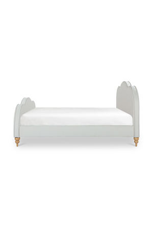   Modern European furniture - Wavy Design Cream Bed - www.oroa.com | Oroa.com