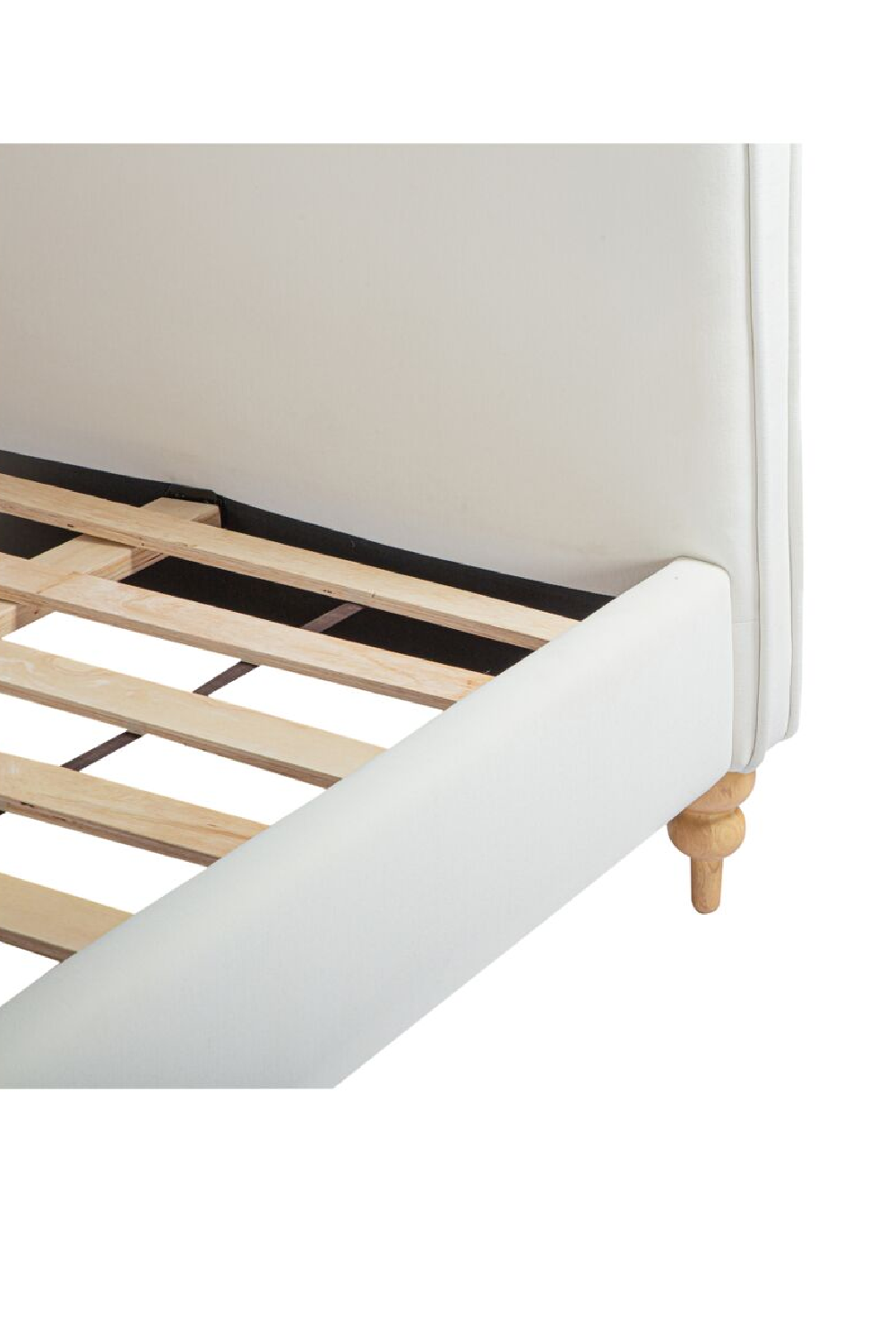   Modern European furniture - Wavy Design Cream Bed - www.oroa.com | Oroa.com