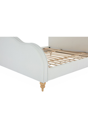   Modern European furniture - Wavy Design Cream Bed - www.oroa.com | Oroa.com