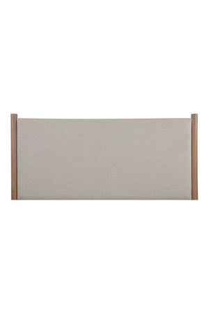   Modern European furniture - Rubberwood Framed Beige Bed - www.oroa.com | Oroa.com