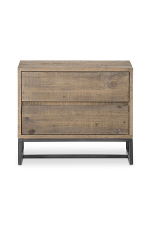   Modern European furniture - Rustic Modern Nightstand - www.oroa.com | Oroa.com