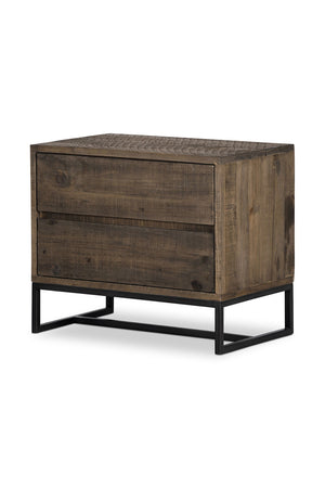   Modern European furniture - Rustic Modern Nightstand - www.oroa.com | Oroa.com