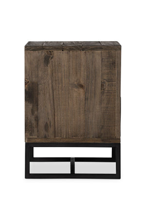   Modern European furniture - Rustic Modern Nightstand - www.oroa.com | Oroa.com