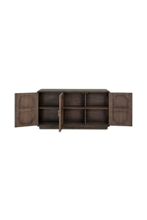   Modern European furniture - Matte Pine 3-Door Sideboard - www.oroa.com | Oroa.com