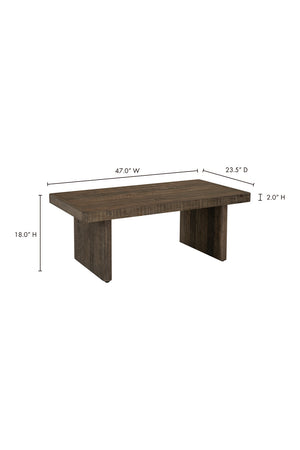  Modern European furniture - Matte Pine Coffee Table - www.oroa.com | Oroa.com