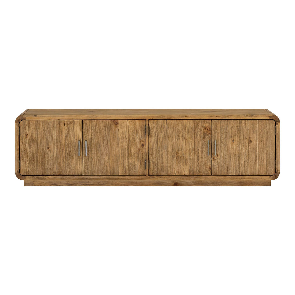   Modern European furniture - Rustic Pine 4-Door Media Cabinet - www.oroa.com | Oroa.com