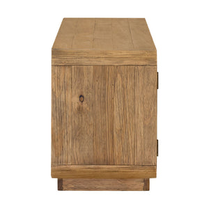   Modern European furniture - Rustic Pine 4-Door Media Cabinet - www.oroa.com | Oroa.com