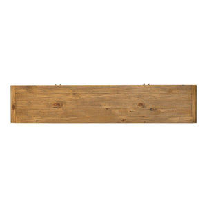   Modern European furniture - Rustic Pine 4-Door Media Cabinet - www.oroa.com | Oroa.com