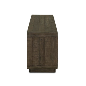   Modern European furniture - Rustic Pine 4-Door Media Cabinet - www.oroa.com | Oroa.com