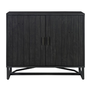   Modern European furniture - Slatted Pine 2-Door Cabinet - www.oroa.com | Oroa.com