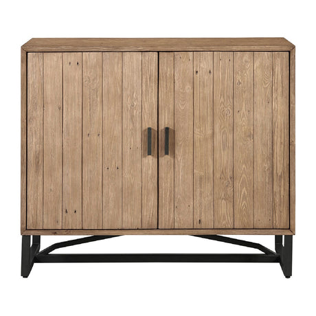   Modern European furniture - Slatted Pine 2-Door Cabinet - www.oroa.com | Oroa.com