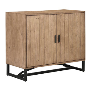   Modern European furniture - Slatted Pine 2-Door Cabinet - www.oroa.com | Oroa.com
