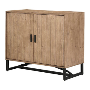   Modern European furniture - Slatted Pine 2-Door Cabinet - www.oroa.com | Oroa.com