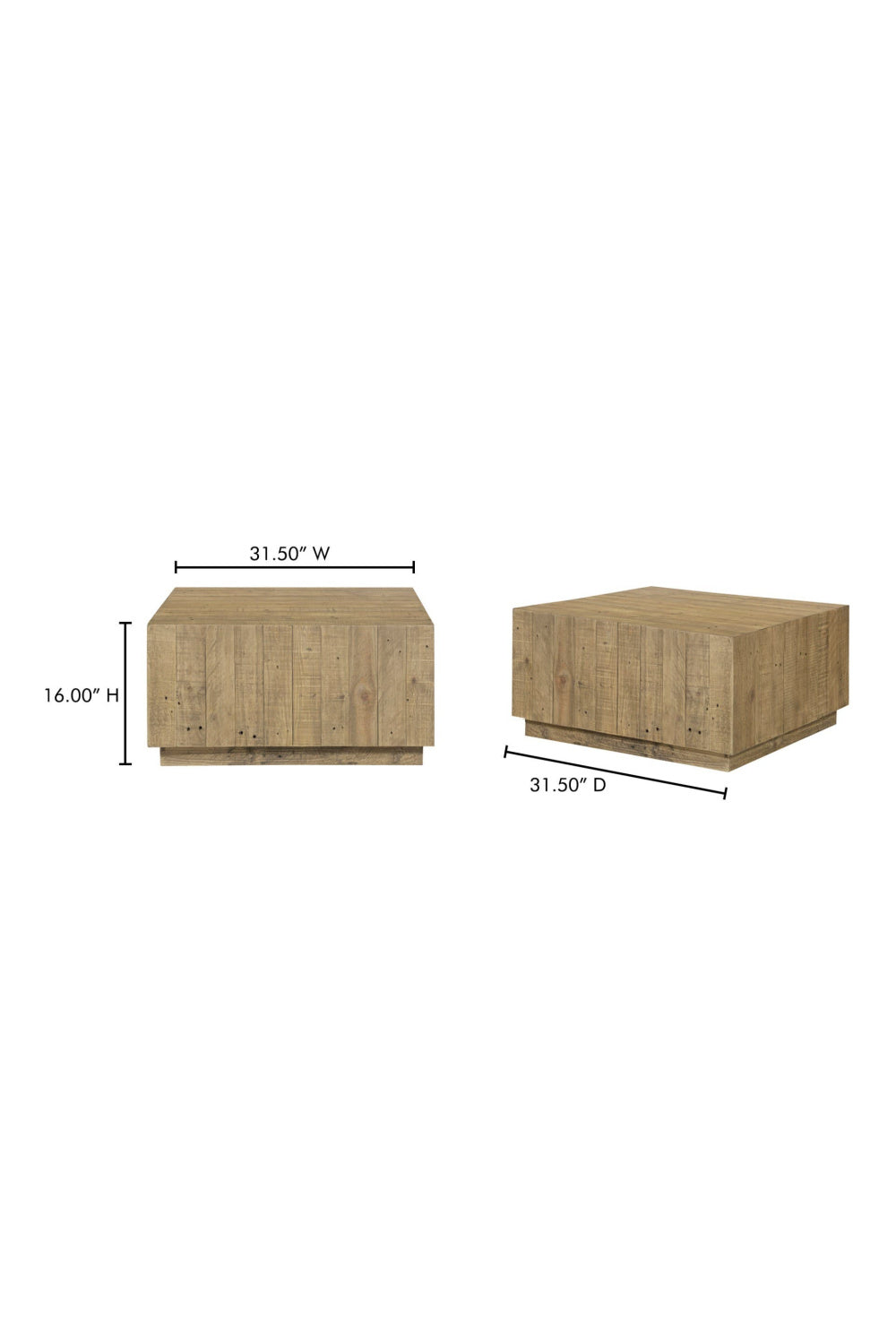   Modern European furniture - Natural Pine Coffee Table - www.oroa.com | Oroa.com