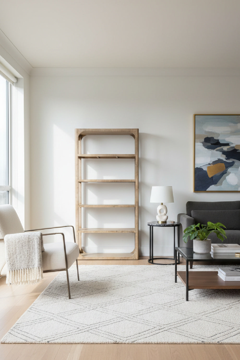   Modern European furniture - Pine Wood Bookshelf - www.oroa.com | Oroa.com