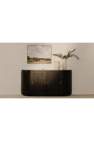   Modern European furniture - Pine Wood 4-Door Sideboard - www.oroa.com | Oroa.com