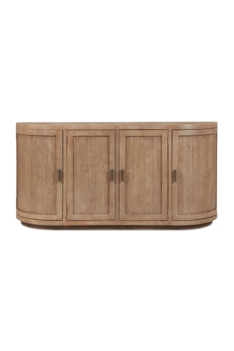   Modern European furniture - Pine Wood 4-Door Sideboard - www.oroa.com | Oroa.com