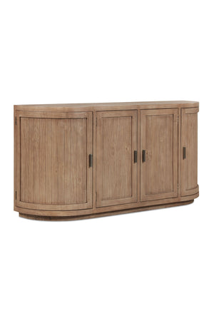   Modern European furniture - Pine Wood 4-Door Sideboard - www.oroa.com | Oroa.com