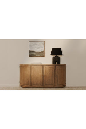   Modern European furniture - Pine Wood 4-Door Sideboard - www.oroa.com | Oroa.com