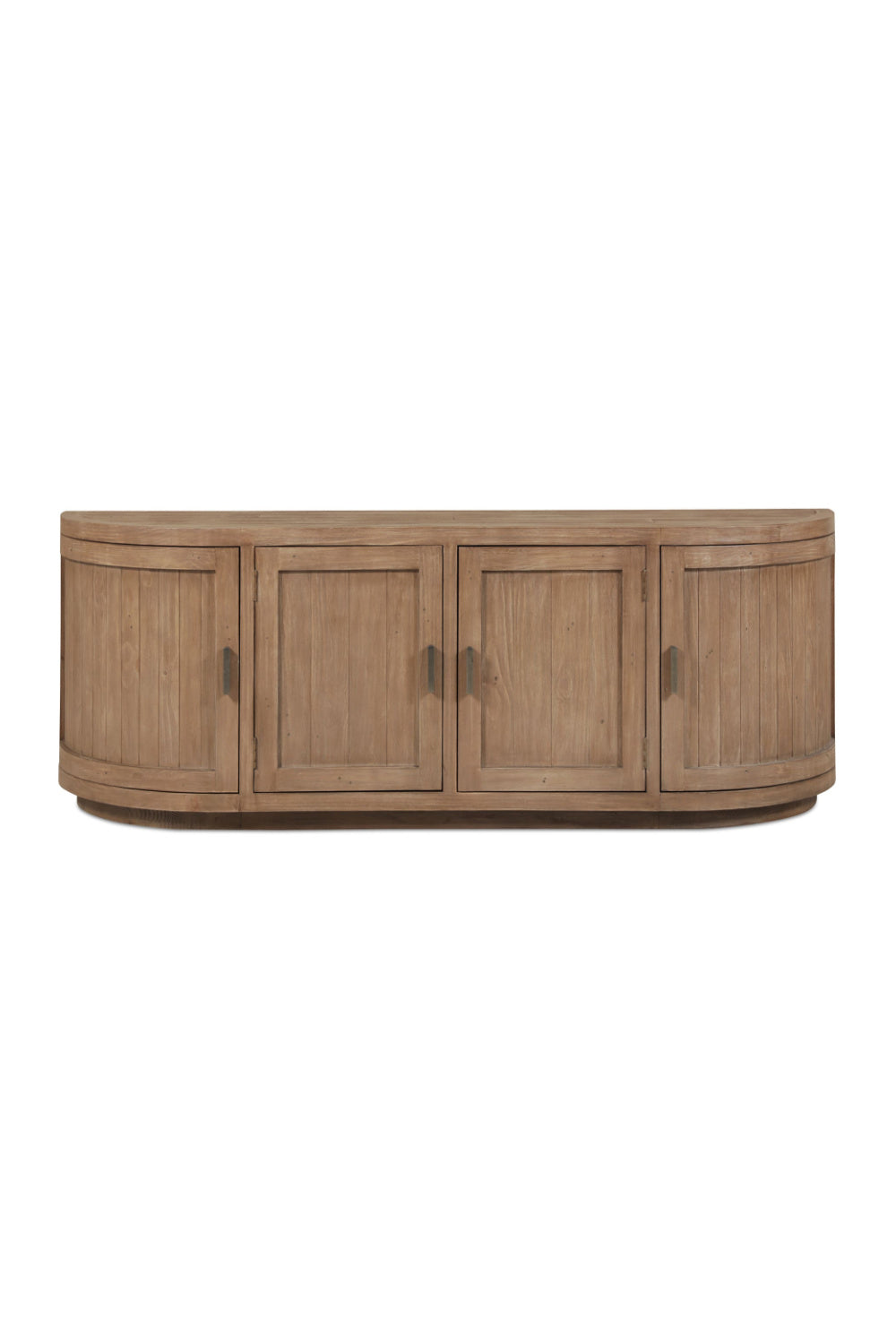   Modern European furniture - Pine Wood 4-Door Media Cabinet - www.oroa.com | Oroa.com