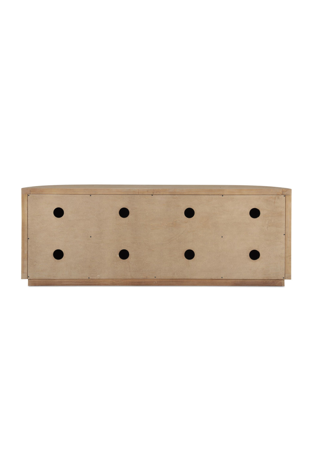   Modern European furniture - Pine Wood 4-Door Media Cabinet - www.oroa.com | Oroa.com