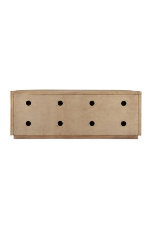   Modern European furniture - Pine Wood 4-Door Media Cabinet - www.oroa.com | Oroa.com