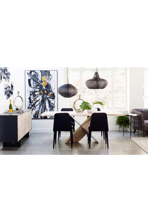   Modern European furniture - White Waxed Oak Dining Table - www.oroa.com | Oroa.com