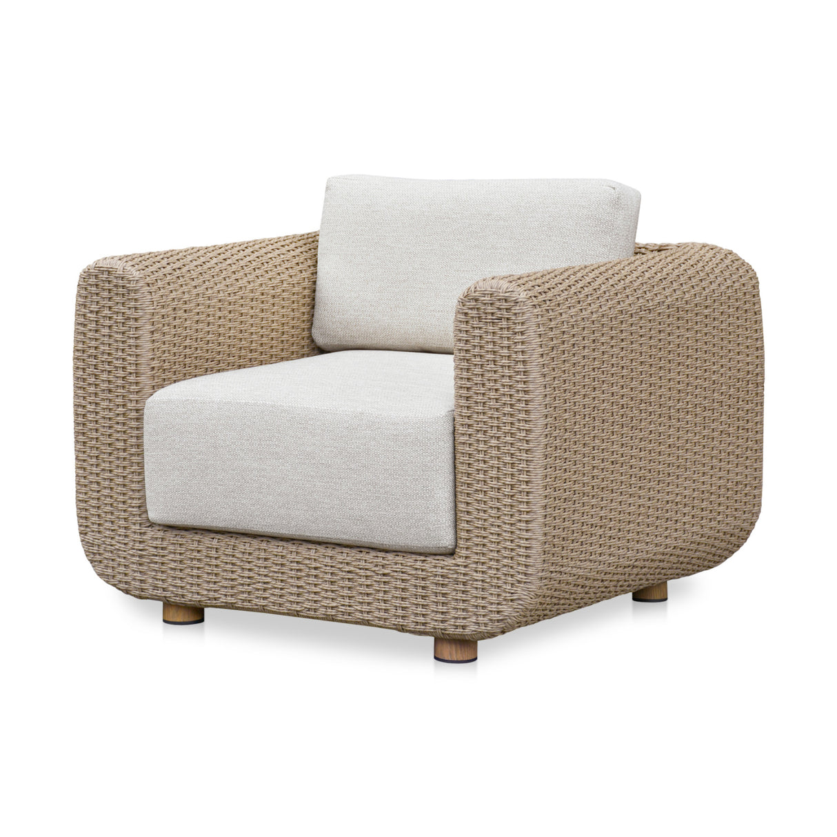   Modern European furniture - Wicker-Look Indoor/Outdoor Accent Chair - www.oroa.com | Oroa.com