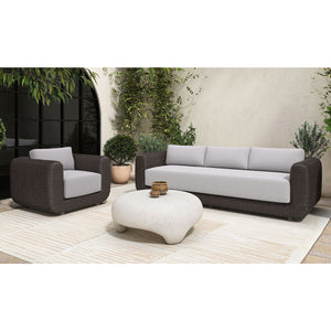   Modern European furniture - Wicker Framed Indoor/Outdoor Sofa - www.oroa.com | Oroa.com