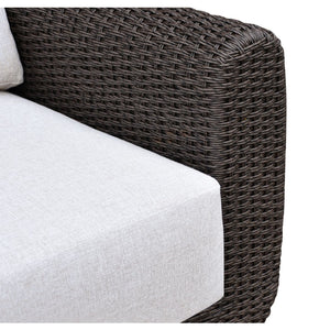  Modern European furniture - Wicker Framed Indoor/Outdoor Sofa - www.oroa.com | Oroa.com