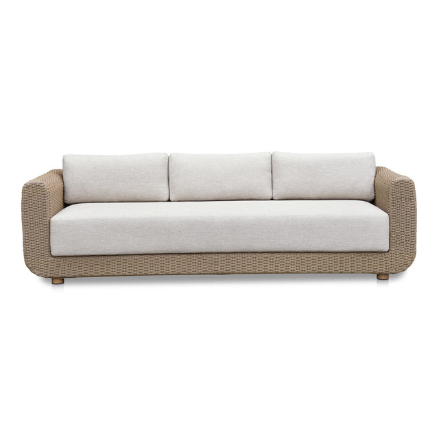 Modern European furniture - Wicker Framed Indoor/Outdoor Sofa - www.oroa.com
