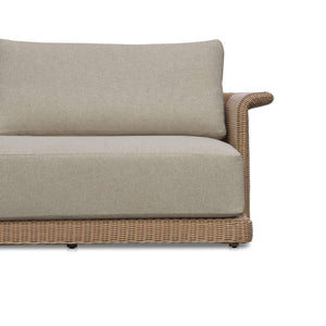   Modern European furniture - Curved Arm Wicker Outdoor Sofa - www.oroa.com | Oroa.com