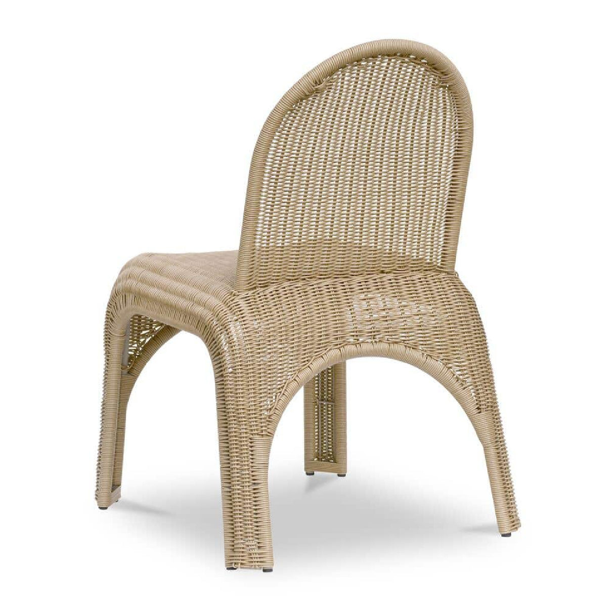   Modern European furniture - Classic Wicker Outdoor Dining Chairs (2) - www.oroa.com | Oroa.com