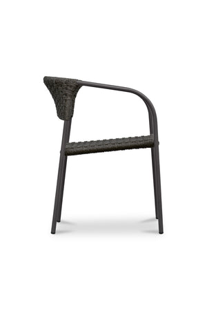  Modern European furniture - Basketweave Outdoor Dining Chairs (2) - www.oroa.com | Oroa.com