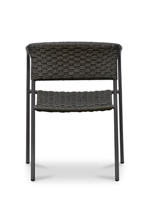   Modern European furniture - Basketweave Outdoor Dining Chairs (2) - www.oroa.com | Oroa.com